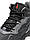 Чоловічі зимові кросівки Reebok Zig Kinetica 2.5 Edge Black Grey Orange Fur, Рібок шкіра текстиль водонепроникний, фото 8