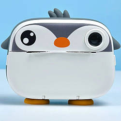 Дитяча фотокамера Animals з функцією друку та фронтальною камерою Сірий 48595