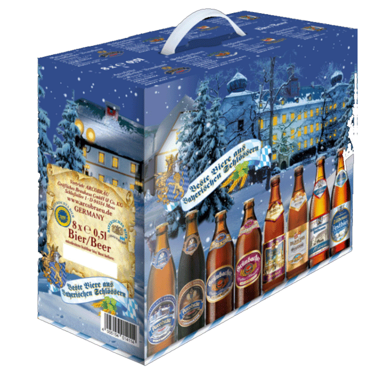 Набір баварського пива Bavarian Speciality Mixed 8х500 мл