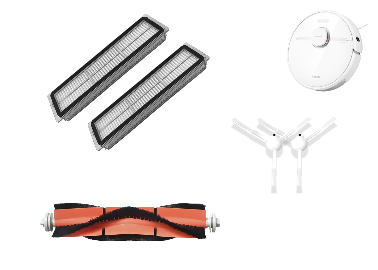 Набір змінних аксесуарів (5 шт.) сумісних з Dreame D9, D9 Max, L10 Pro, LDS Finder, фото 1