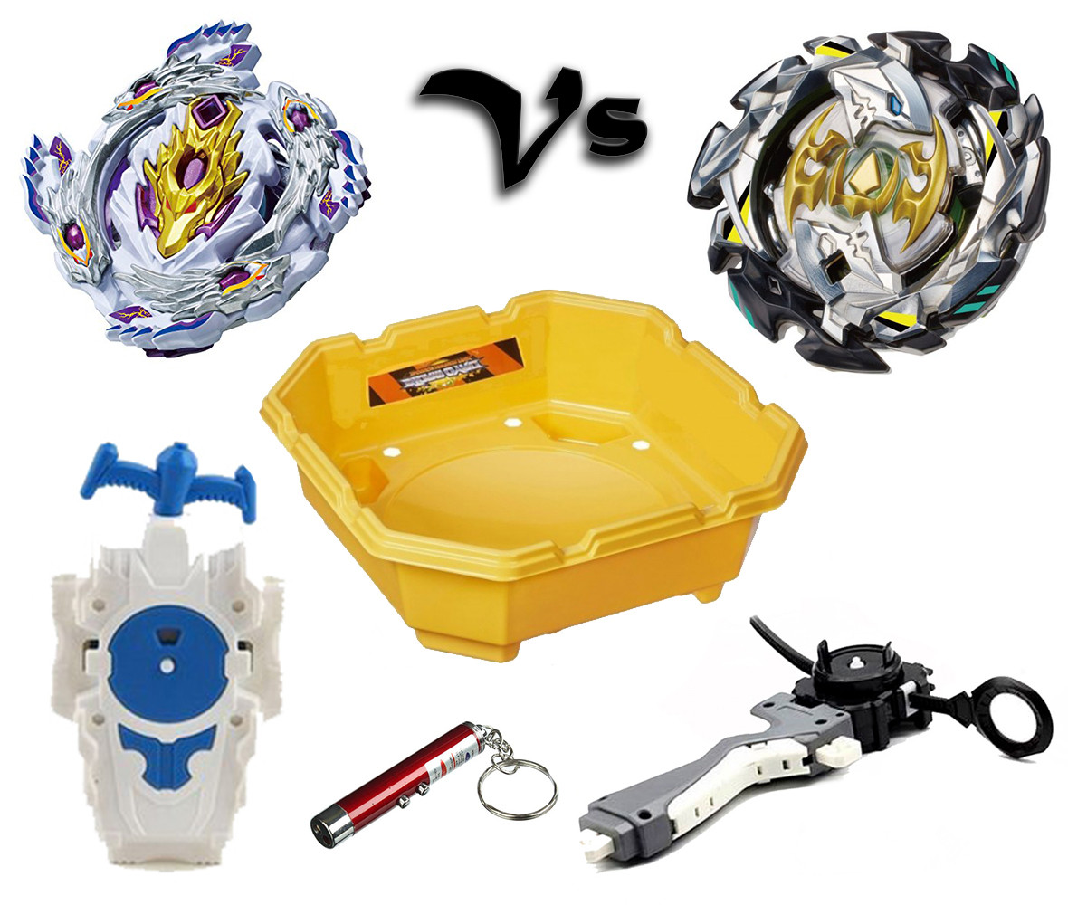 Набір Beyblade (Бейблейд) Арена 40см + Луинор + Форнеус + 2 запускача + 2 Лаунчера + Лазерна указка 205307