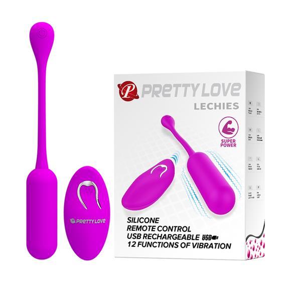 Віброяйце - Pretty Love Lechies Vibrating Egg Purple Кітті