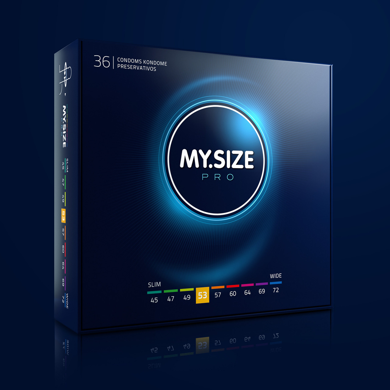 Презервативи - My.Size Pro 53, 36 шт. Кітті