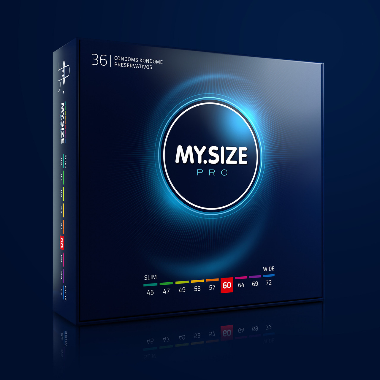 Презервативи - My.Size Pro 60, 36 шт. Кітті
