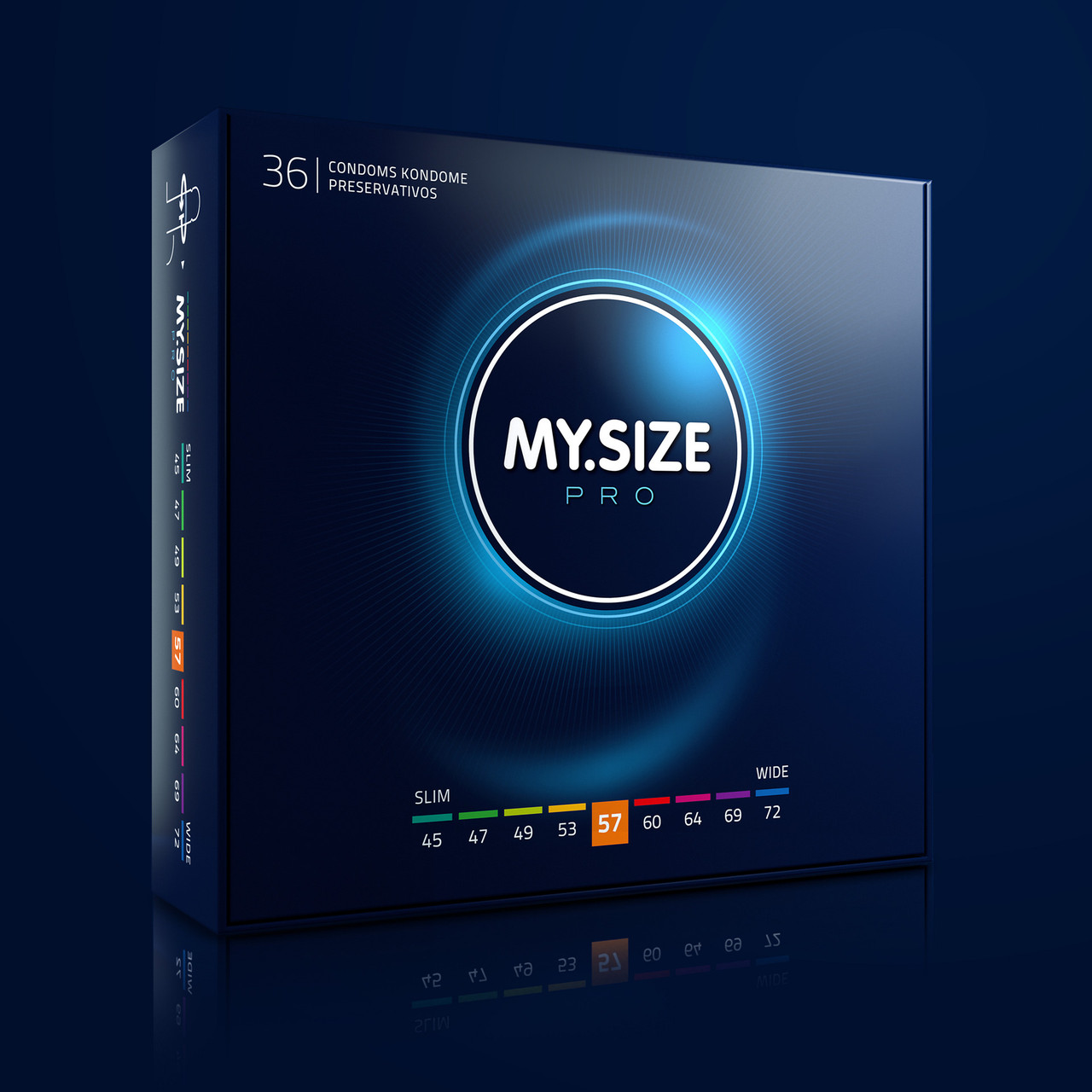 Презервативи - My.Size Pro 57, 36 шт. Кітті