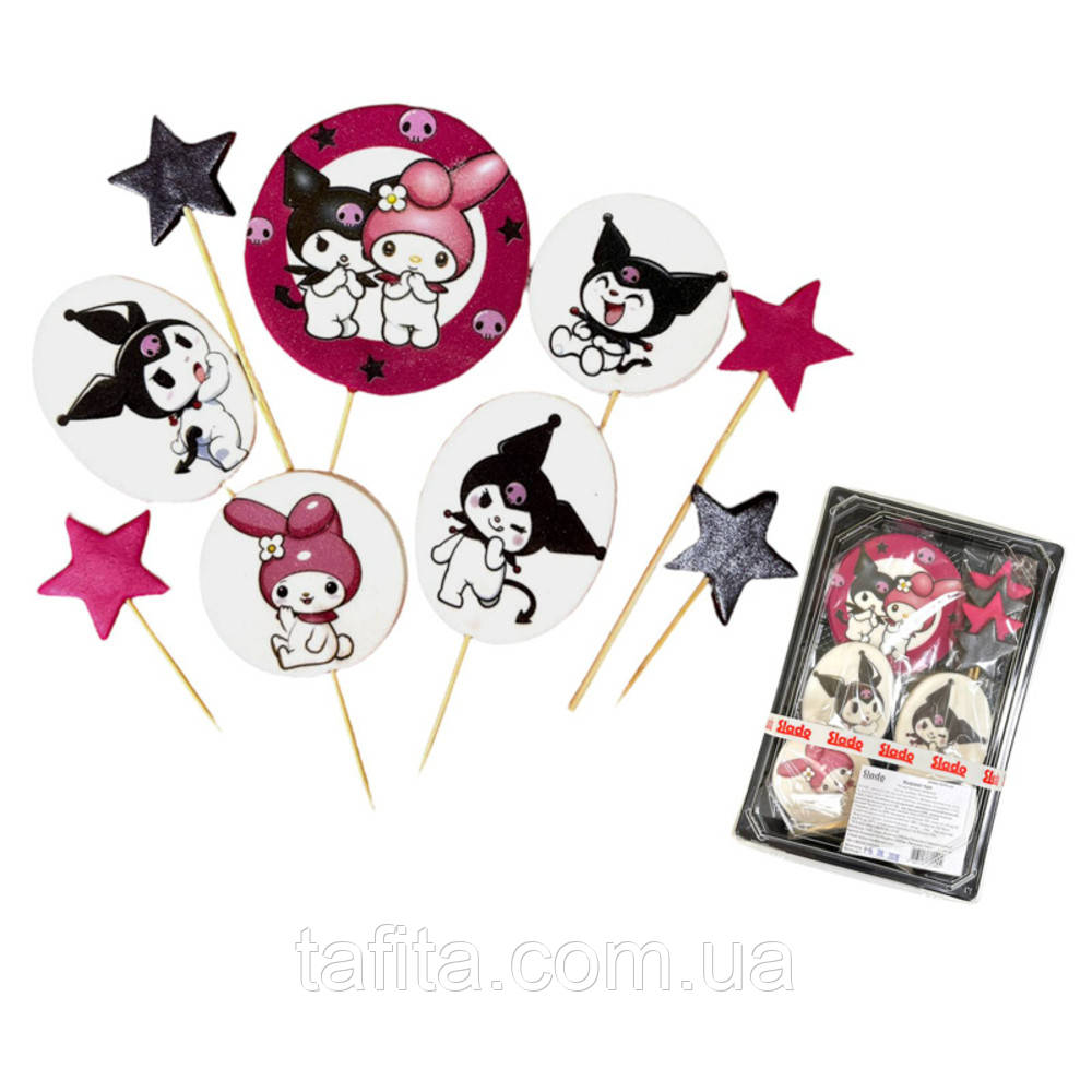 Набір топерів з мастики Куромі, фото 1