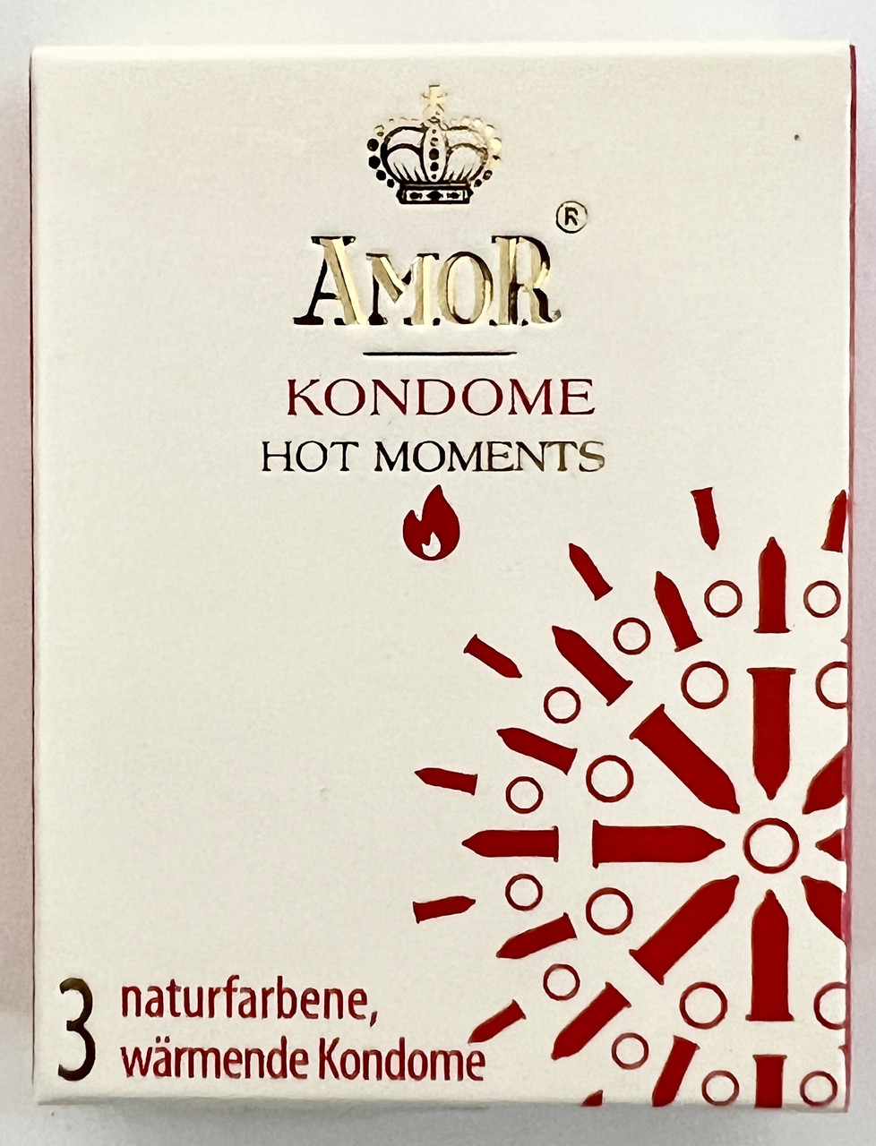 Презервативи - Amor Hot Moments, 3 шт. Кітті