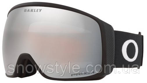 Гірськолижна маска Oakley Flight Tracker L (XL) Matte Black лінза Prizm Black Iridium + Кейс, фото 1