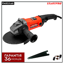 Болгарка 1970 Вт шліфмашинка кутова Start pro SAG-1970 Диск 180 мм 8500 об хв