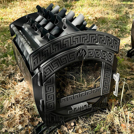 Булер'ян зі склом "Кратос-10" та вторинним допалюванням пічних газів, сталь 4-8мм, фото 1