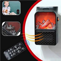 Тепловентилятор Flame Heater 1000 Вт | Обігрівач для дому, AG-379 Вітродуйчик, Теплообігрівач