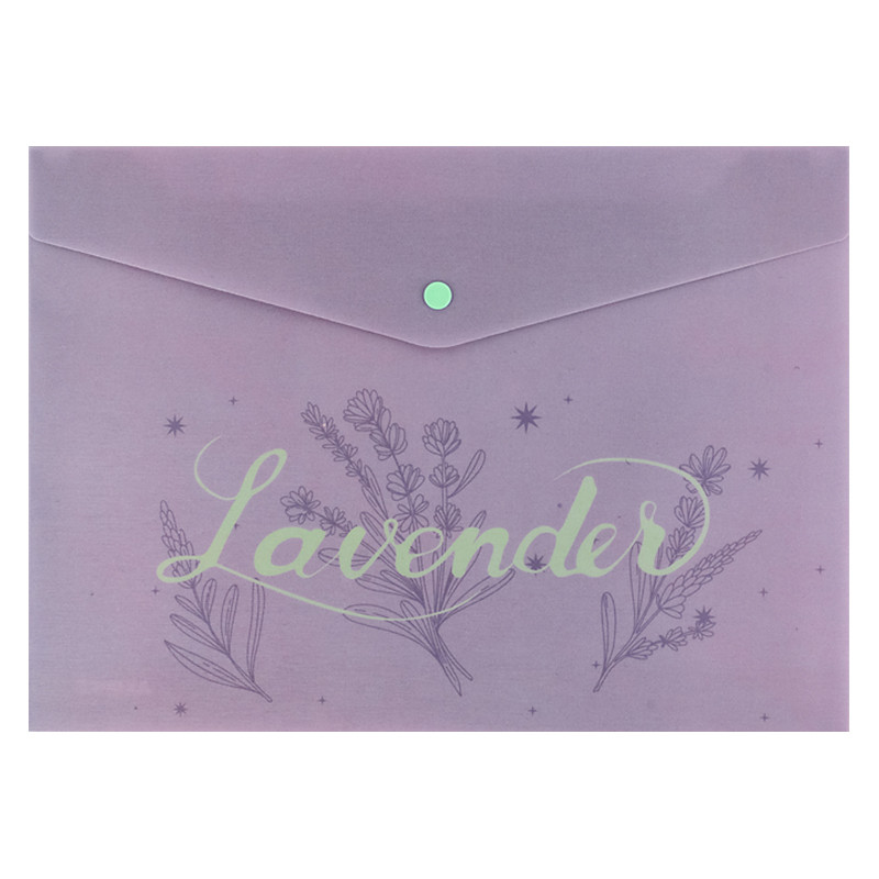 Папка-конверт на кнопці Axent Lavender-1 1496-36-A, А5