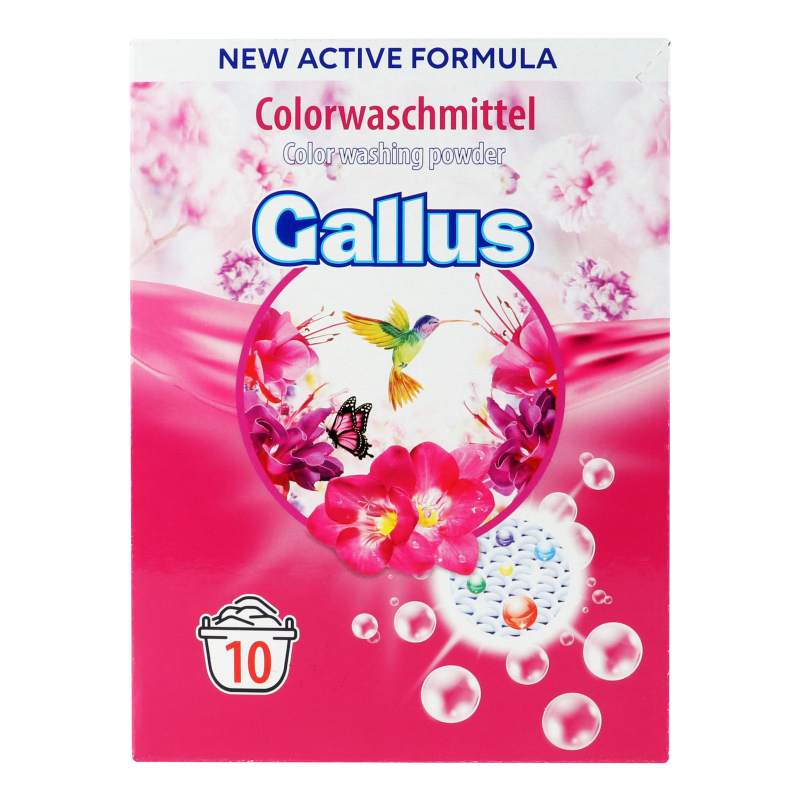 Пральний порошок 650 гр Колор, Gallus, Арт.58855