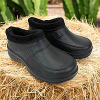 Резиновые стеганые сапоги Размер 45, Активные мужские резиновые сапоги, Сапоги KL-917 резиновые мужчины