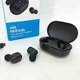 Навушники TWS MiPods A6S LV-440 True Black, фото 9