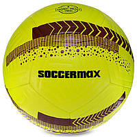 М'яч футбольний гібридна зшивка №5 PU HYBRID SOCCERMAX FIFA FB-3113