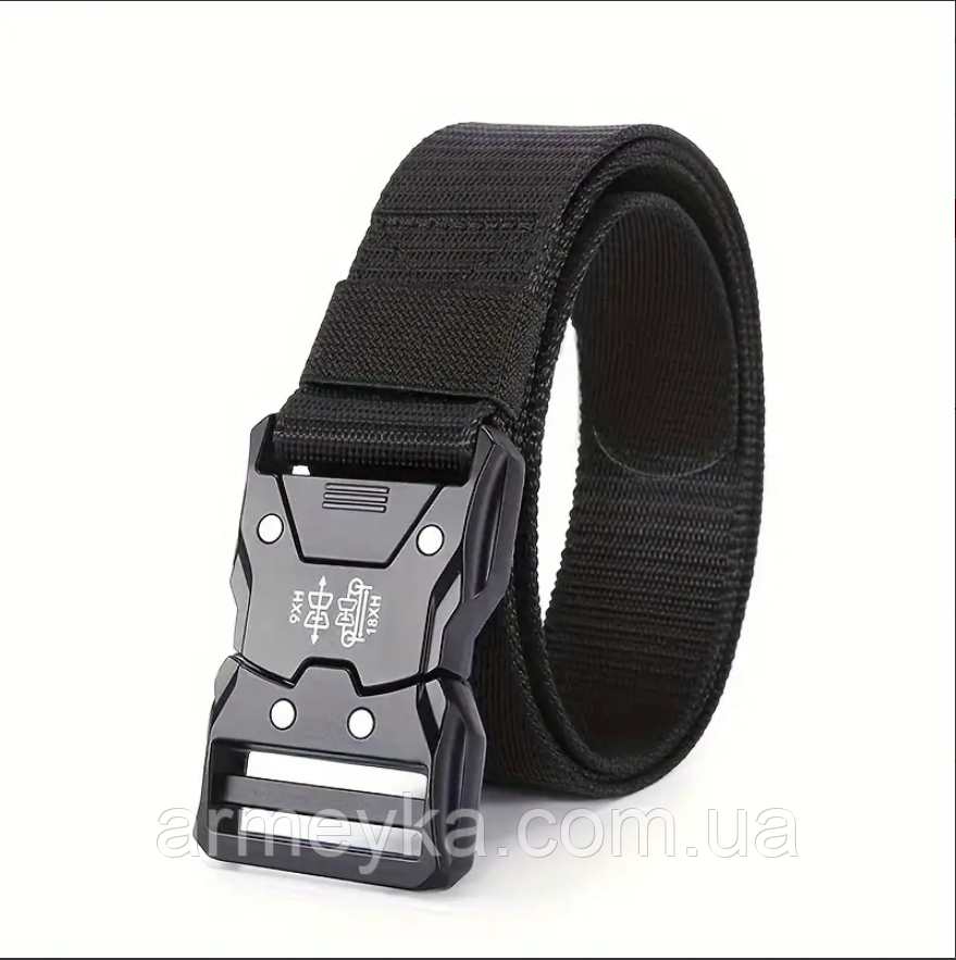 Ремінь тактичний Cobra Lock Belt, чорний, нейлон/полімер PRC PRC