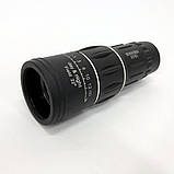 Монокуляр Bushnell 16x52 PowerView монокль, Бушнел, підзорна труба SM-744 з чохлом, фото 7