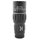 Монокуляр Bushnell 16x52 PowerView монокль, Бушнел, підзорна труба SM-744 з чохлом, фото 9