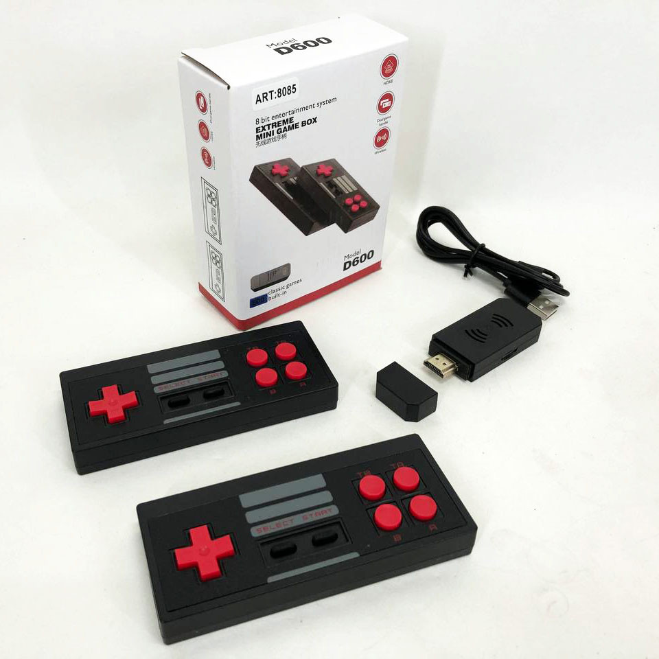 Приставка ігрова Mini Game Box D600 HDMI ігрова консоль, приставка 8 біт QC-945 для дітей