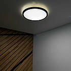 Світильник LED Violux ДББ MILLENNIUM RGB 48W 3000-6000K IP20 круг чорний, фото 6