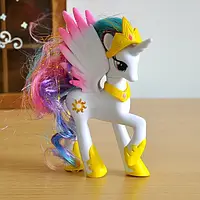 Фігурка My Little Pony принцеса Селестія RESTEQ. Іграшка поні єдиноріг. Фігурка Май Літл Поні принцеса 14 см (BG)