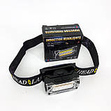 Ліхтар налобний YY-19С-5SMD+COB white+yellow+red TI-340 Motion Sensor, фото 4