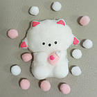 Іграшка Таба Сквіш Овечка Біла желейна таба лапка з ворсинками антистрес для дітей (l_13187), фото 2