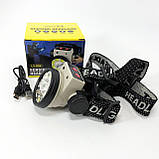 Ліхтар PF-448 налобний PLD-LY004-XPE+COB, фото 8