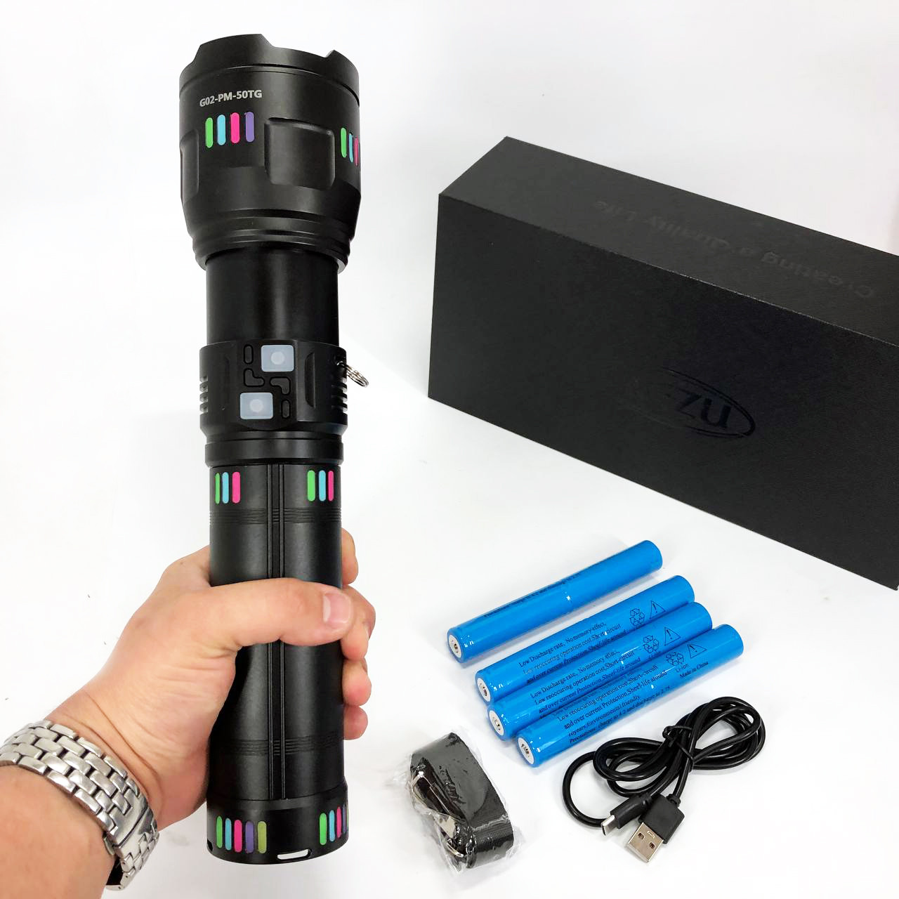 Ліхтар NIGHT VISION KP-284 FLUORESCENCE G02-PM50-TG