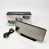 Годинник настільний дзеркальний VST-888Y-1 USB з XP-251 червоним циферблатом, фото 5