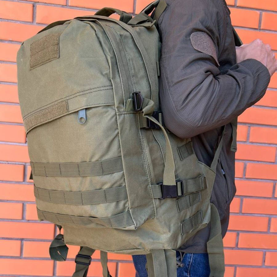 Тактичний штурмовий рюкзак на 40 л, Армійський рюкзак GQ-439 чоловічий, великий
