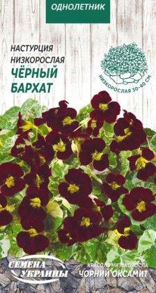 Красоля Низька ЧОРНИЙ ОКСАМИТ 1г ТМ Насіння України