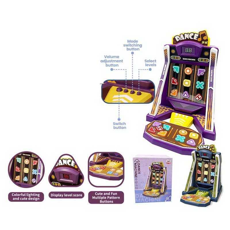 Ігровий автомат WS 5908 B “Dance Machine”, 2 режими роботи, музика, звукові ефекти, підсвічування, регулювання гучності,