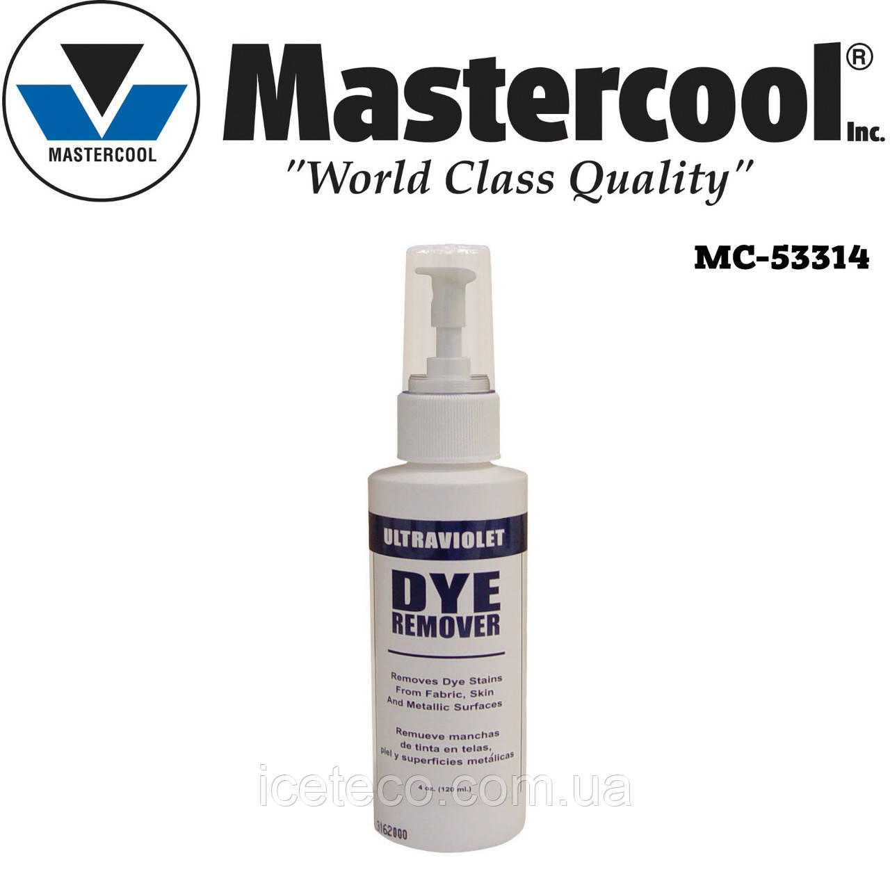 Рідина для зняття слідів флуоресцент MC 53314 Mastercool