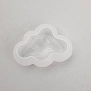 Силіконовий молд 3д Хмарка (облако) велика, фото 3