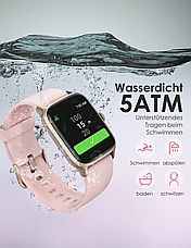 Смарт-годинник Oraimo EW1 водонепроникний 5ATM з монітором сну та пульсу, Amazon, Німеччина, фото 5