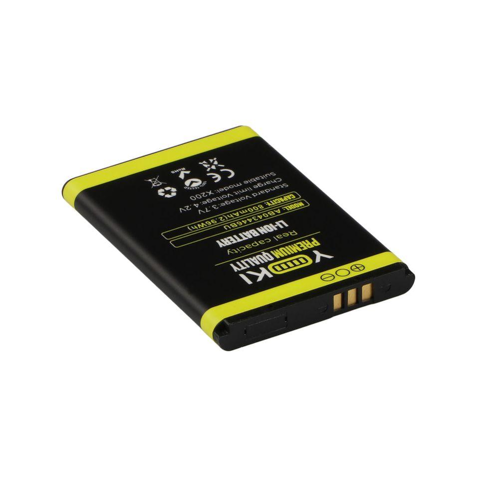 Акумулятор Yoki AB463446BU Samsung X200/ B110/ B130/ C140/ C160/ C240/ C300/ C3010, 800 mAh
