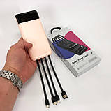 Повербанк для планшета UKC 50000mAh Зовнішній акумулятор | Повербанк JX-411 зарядний пристрій, фото 6