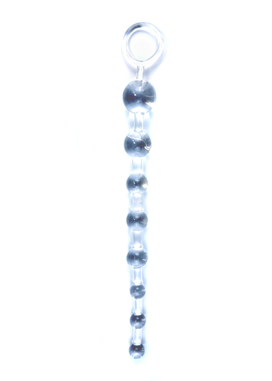 Анальний ланцюжок - Jelly Anal Beads Clear Bomba💣