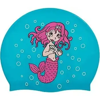 Шапочка дитяча для плавання басейну Русалочка Aqua Speed ​​KIDDIE Mermaid 1784