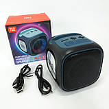 Портативна Bluetooth колонка TG359 7W з RGB підсвічуванням. RJ-848 Колір: чорний, фото 3