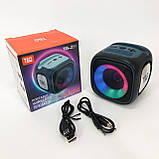 Портативна Bluetooth колонка TG359 7W з RGB підсвічуванням. RJ-848 Колір: чорний, фото 10