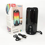 Bluetooth-колонка TG651 з RGB ПІДСВІТКОМ. YI-674 Колір: чорний, фото 7