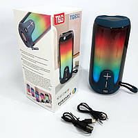 Bluetooth-колонка TG651 з RGB ПІДСВІТКОМ. TA-871 Колір: синій