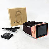 Смарт-годинник Smart Watch DZ09. UZ-295 Колір: золотий, фото 8