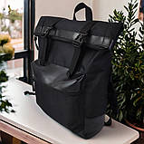 Рюкзак RollTop для ноутбука чоловічий і жіночий міський для HN-543 подорожей Роллтоп, фото 6