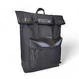 Рюкзак RollTop для ноутбука чоловічий і жіночий міський для HN-543 подорожей Роллтоп, фото 9
