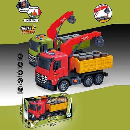 Музична вантажівка з вантажем і клешнею, фото 2