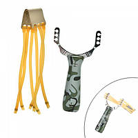 Компактна сталева рогатка для спорту, риболовлі